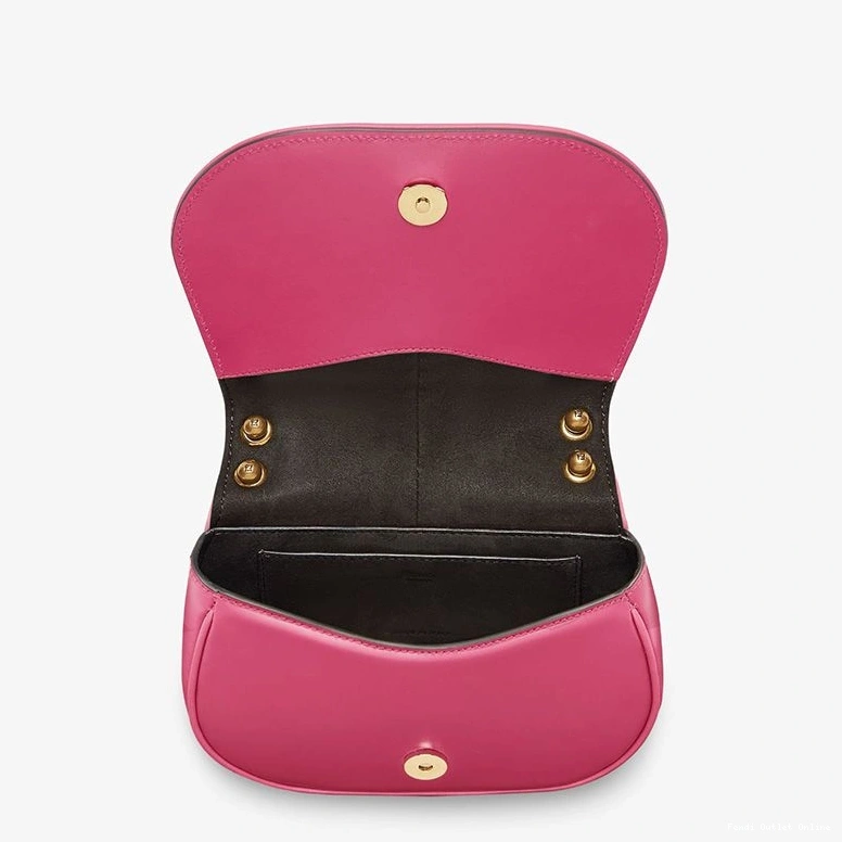 Affordable Leather Rose Calf Mini Bag Fendi C'mon In 0725